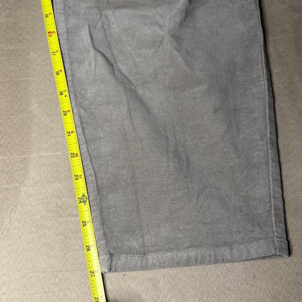Eileen Fisher Barrel Leg Stretch Organic Cotton Ankle Pants Reed NEW - Picture 9 of 11